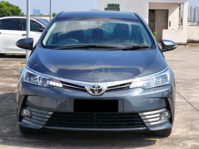 2017 Toyota Corolla Altis 1.8 G (A) 1 Unlce Owner  - 2