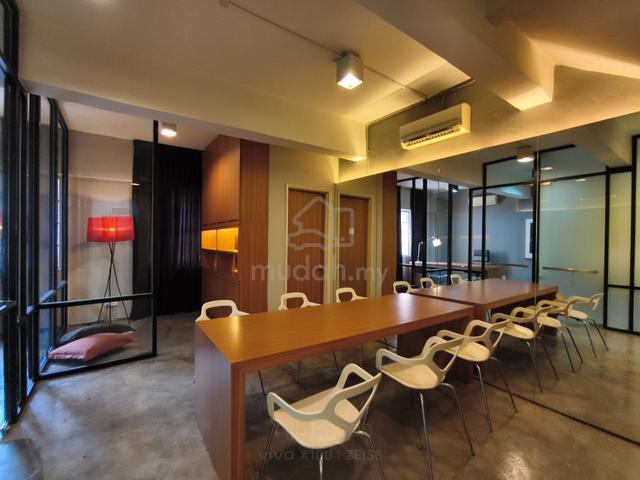 Tastefully designed office unit for sale at Desa Aman Puri, Kepong 1