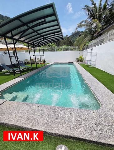 2 Storey Semi D, Tanjung Bungah Hillside, Full Furnish, With Pool 1