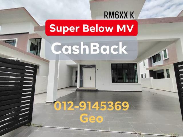 [CASHBACK] Below Value Double Storey Semi D Ozana Residence Ayer Keroh 1