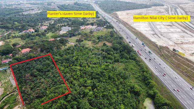 Tanah pertanian MUKIM Labu bersebelahan Planters Heaven Nilai 1