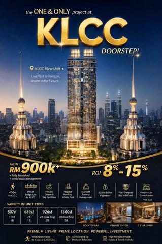 KLCC-View Hotel Invest| Bathtub & Jacuzzi unit |Profit 10k'monthly 1
