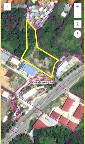 Residential land | Tuaran by pass| roadside | for sale 1