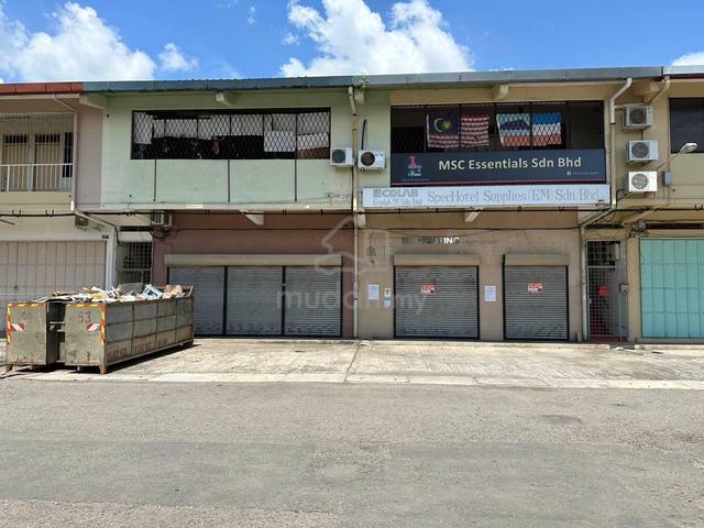 Kelombong Industrial Estate ShopLot Likas Inanam For Rent 1