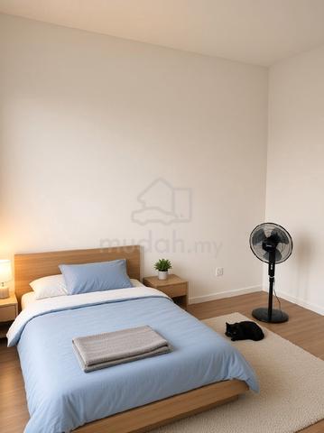 Master Room for rent Linked to MRT 1