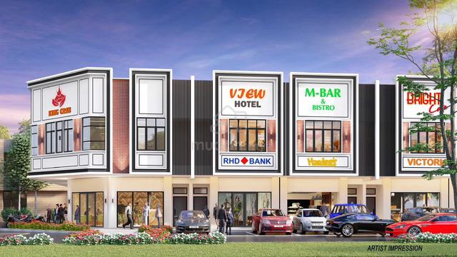 Bercham New project /2Storey shop lot /Facing main road / 12unit, 1