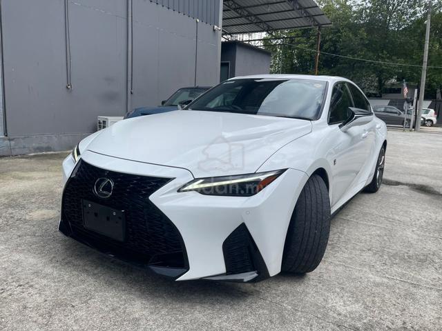 2021 Lexus IS300 2.0 F-SPORT RED INTERIOR UNREG - 2