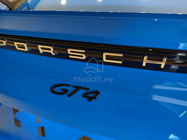 U.K 2022 Porsche CAYMAN 4.0 718 GT4 Full Spec RS - 1