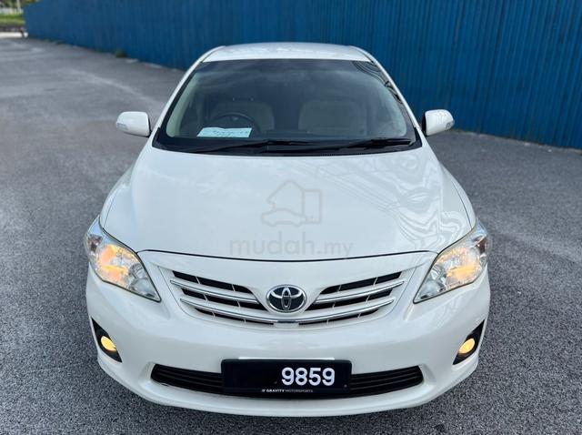 2013 Toyota COROLLA ALTIS 1.8 E (A) FACELIFT 1 OWN - 2