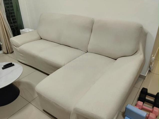 Second Hand Sofa for Sell (Free Seat Cover) - photo 3 of 4
