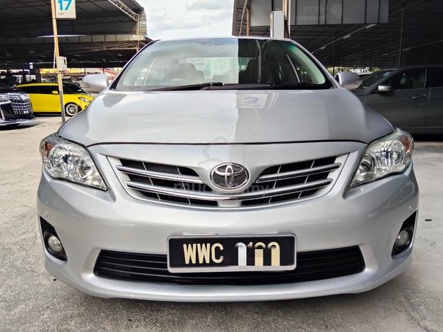 2012 Toyota COROLLA ALTIS 1.8E FACELIFT (A) - 2
