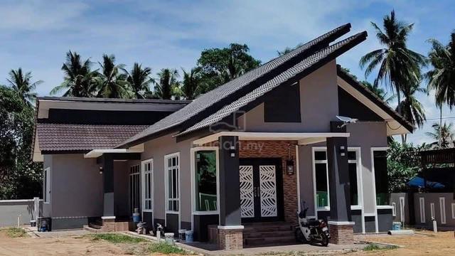 (Beris Kubur Besar,Bachok) Banglo 1 Tingkat Hanya 90 Meter Jalan Besar 2