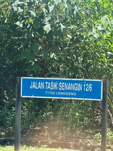 Bungalow land 4000sf Jalan Tasik Senangin 12/6 Lenggeng 1