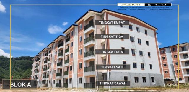 Kota Belud Tuaran Apartment termurah Residensi Seri Akasia dijual