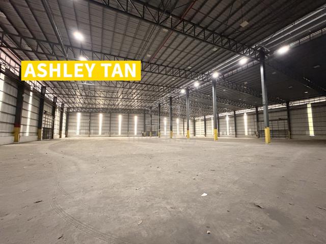 WITH LOADING BAYS Bukit Minyak 55000sqft Factory Warehouse 6tons BM 1