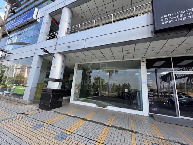 krystal point ground floor 750sf shoplot in sungai nibong for rent 1
