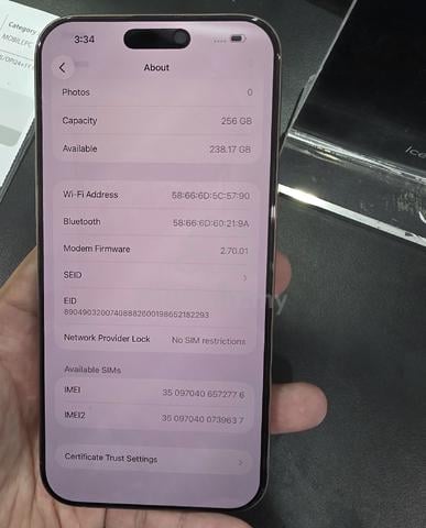 iphone 16 pro max 256gb - photo 3 of 4