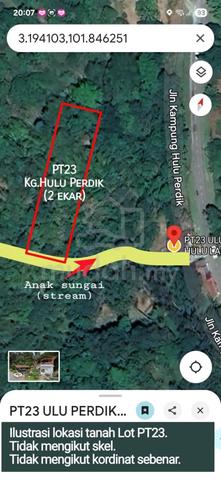 Tanah(malay reserve) di PT23 tempat blok 81 ulu langat for sale 1