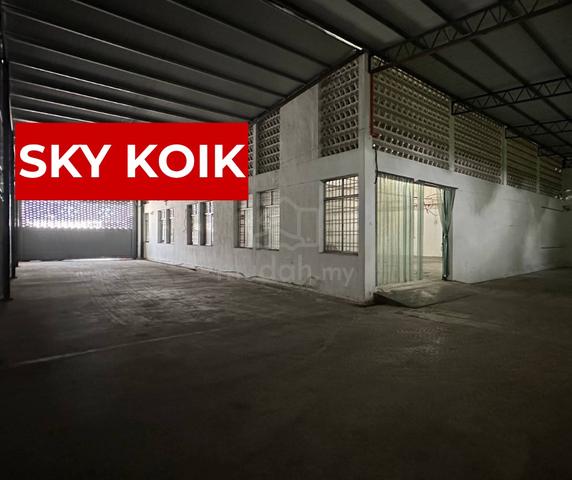 Prai Large Built Up 1.5 Storey Semi-d Factory For Rent 1