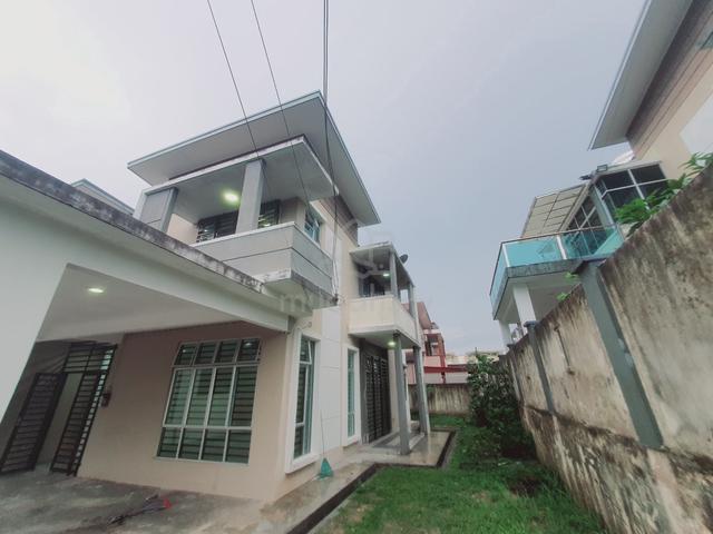 Less MV RM50K Face Empty Field Freehold Semi D Bukit Emas Sungai Petai 1
