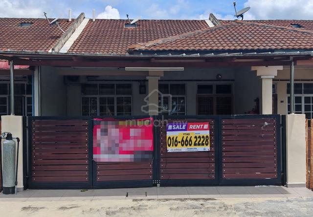 1 stry facing empty land at taman seri telok mas 1