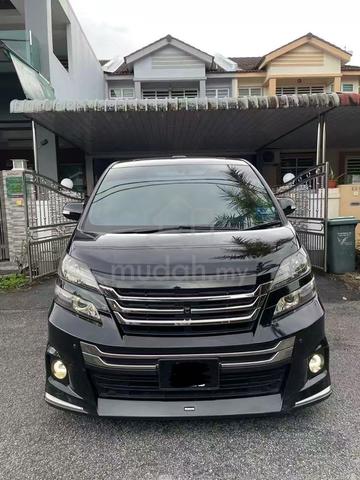 2013 Toyota VELLFIRE 2.4 Z GOLDEN EYES FACELIFT - 2