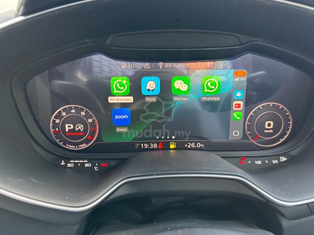 DIGITAL AC CONTROL REVCAM APPLE Audi TT S LINE 2.0 - 5