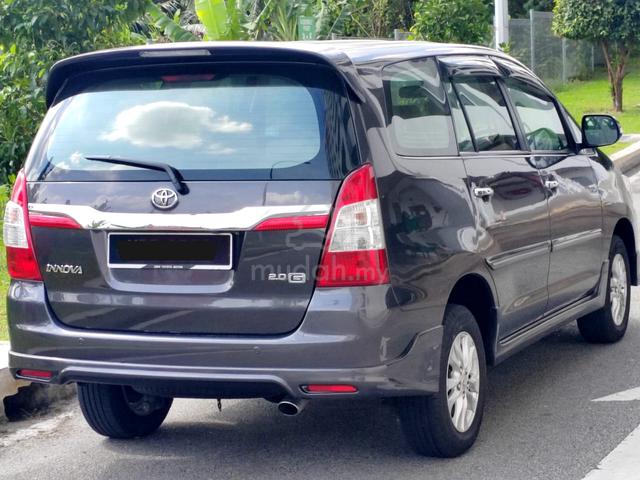 MPV Facelift 8 Seat Camera 16 Toyota INNOVA 2.0 G - 2