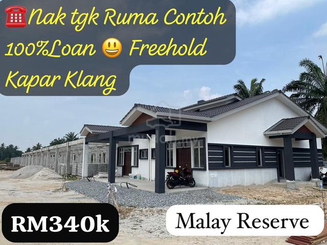 Teres Setingkat Kapar Klang Tepi Masjid RM0 Deposit 100% Full Loan 1