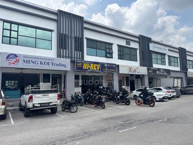 Taman Pelangi Indah Double Storey Shop Office Ulu Tiram Johor 1