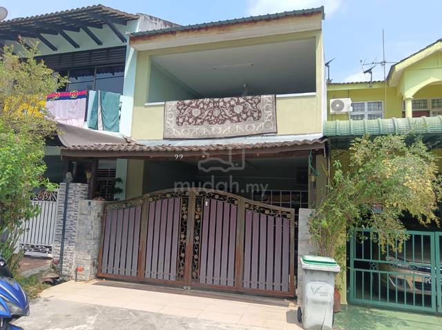 Rumah Teres Dua Tingkat Intermediate Taman Jati Kulim Kedah Renovation 1