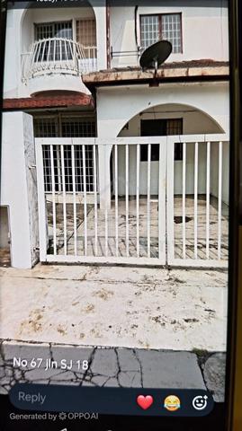 2 storey , selayang jaya . 1