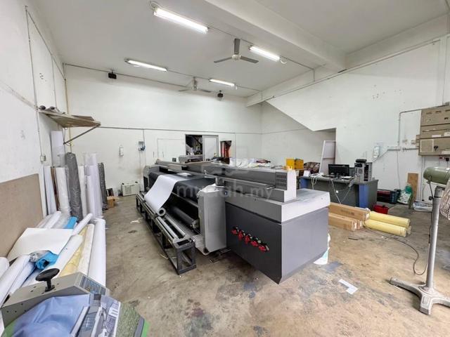 Permas Jaya 1.5 Storey Terrace Factory Intermediate For Rent 1