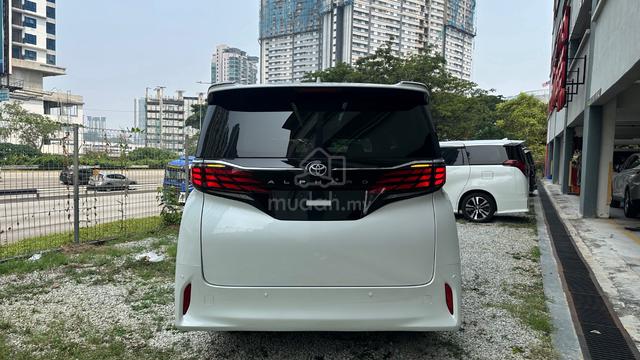 6A HUD 2024 Toyota ALPHARD 2.5 Z Side Step BSM - 2