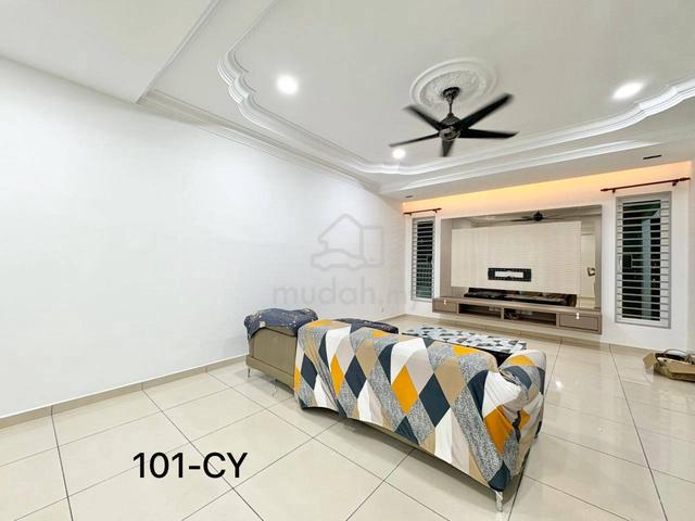 Meru Klang 2 Storey End Lot House 24x70 5R3B Partial Furnished Rent 1