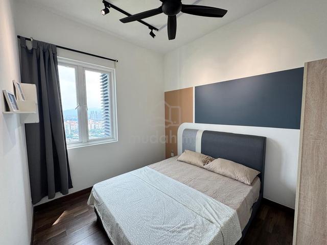 Fully Furnished Sentul Village Medium Room For Rent-Female Unit 1