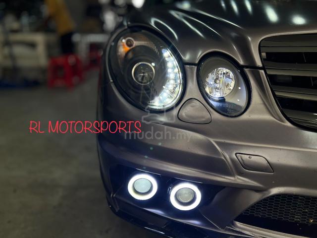 W211 deals led headlights