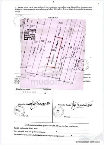 Tanah Untuk Dijual 1