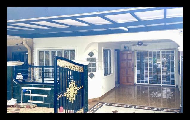 DEPOSIT FLEXIBLE🔥 FACING OPEN 1 Storey Taman Bunga Raya Setapak 1