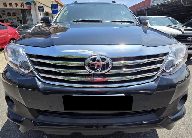 2012 Toyota FORTUNER 2.5 G TRD FL 4WD (AT) (SUV)🖤 - 2