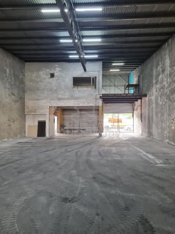 Johor Jaya 1.5 Storey Terrace Factory For Rent 1