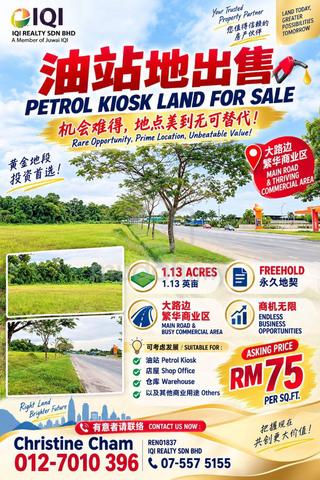 Kota Tinggi Johor Petrol Station / Commercial Land For Sale 1