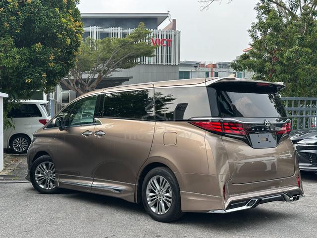 HUD SUNROOF 9K KM 2024 Toyota ALPHARD 2.5 Z GOLD - 2