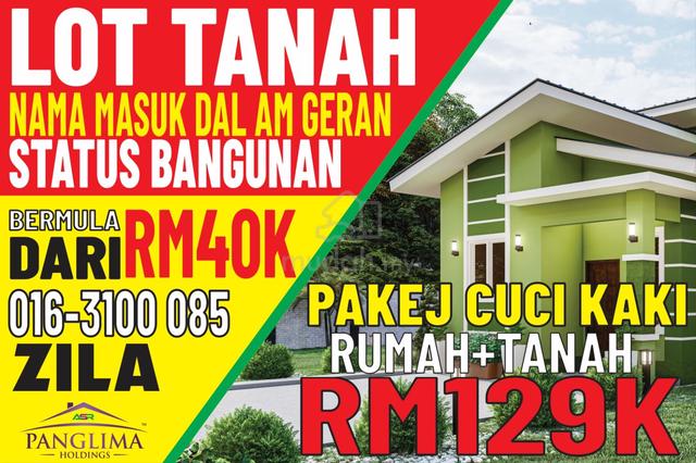 Tanah Luas di Olak Lempit 1