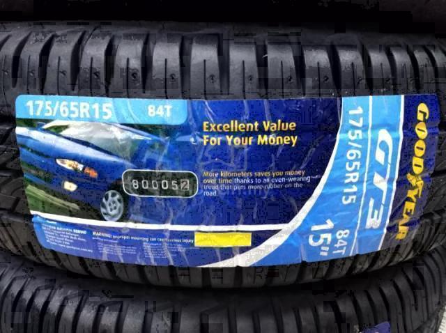 175/65/15 GoodYear GT3 Tyre Tayar