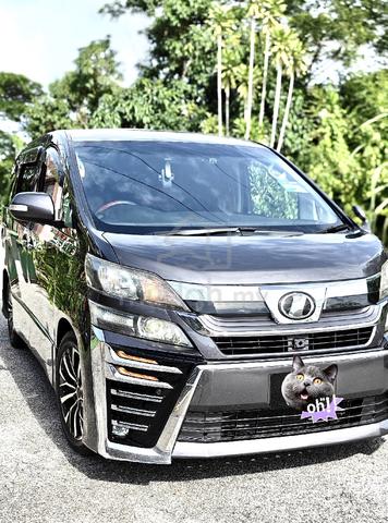 2012 REGISTER Toyota VELLFIRE 2.4 Z (A) - 1