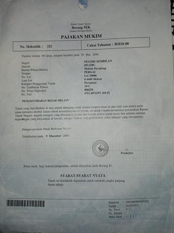 ‼️‼️TANAH UNTUK DIJUAL‼️‼️ ✨Mukim Peradong 1