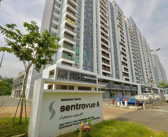 sentrovue bilik medium room full furnished free wifi 1