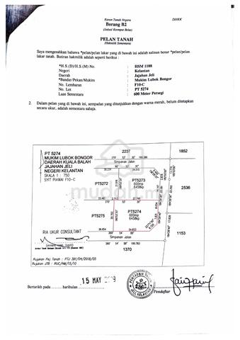 Tanah Kg Reka Jeli, Kelantan untuk diJual 3