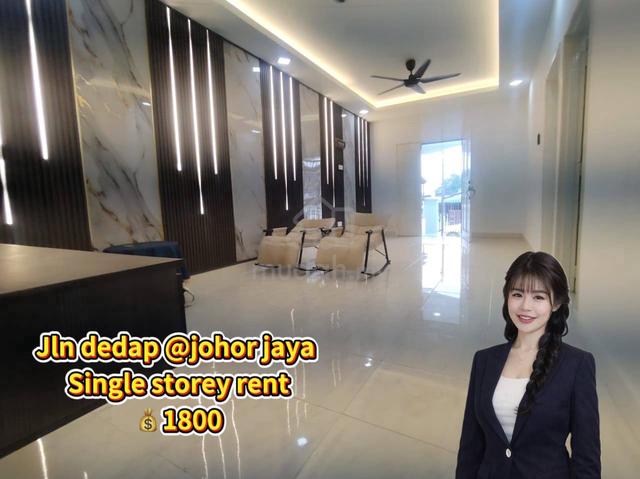 For Rent Johor Jaya /single storey /good condition 1